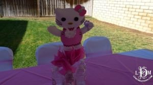 Hand Made Hello Kitty Centerpieces