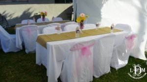 Table set up