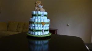 another view of cake