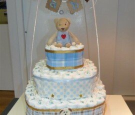 Baby Boy Cake