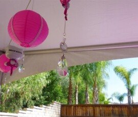 With enough Bling and Crystals to make them pop Elegant Paper Lanterns