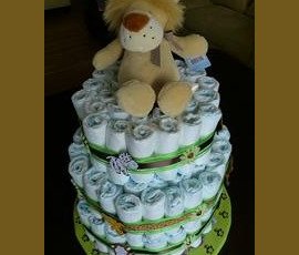 Diaper cake 1