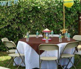 Table set up