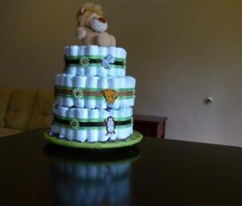 another view of cake