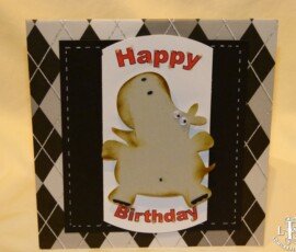 Masculine card