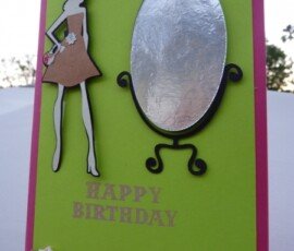 Feminine card